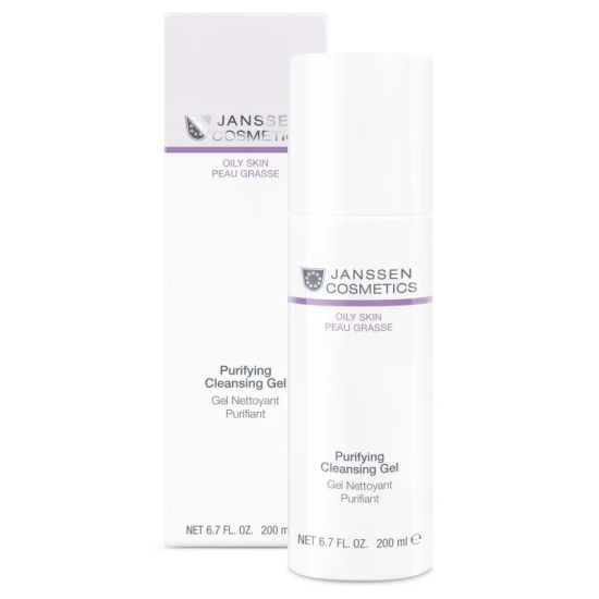 JANSSEN COSMETICS OILY SKIN PURIFYING CLEANSING GEL ŻEL MYJĄCY DO SKÓRY TŁUSTEJ 200ML